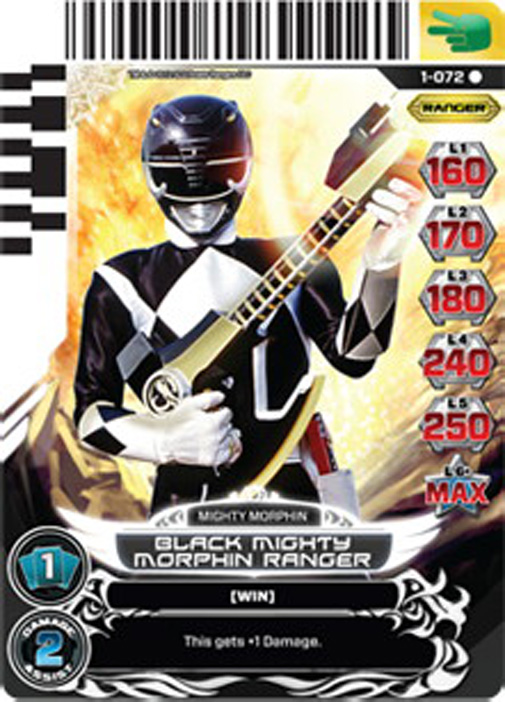 Black Mighty Morphin Ranger 072